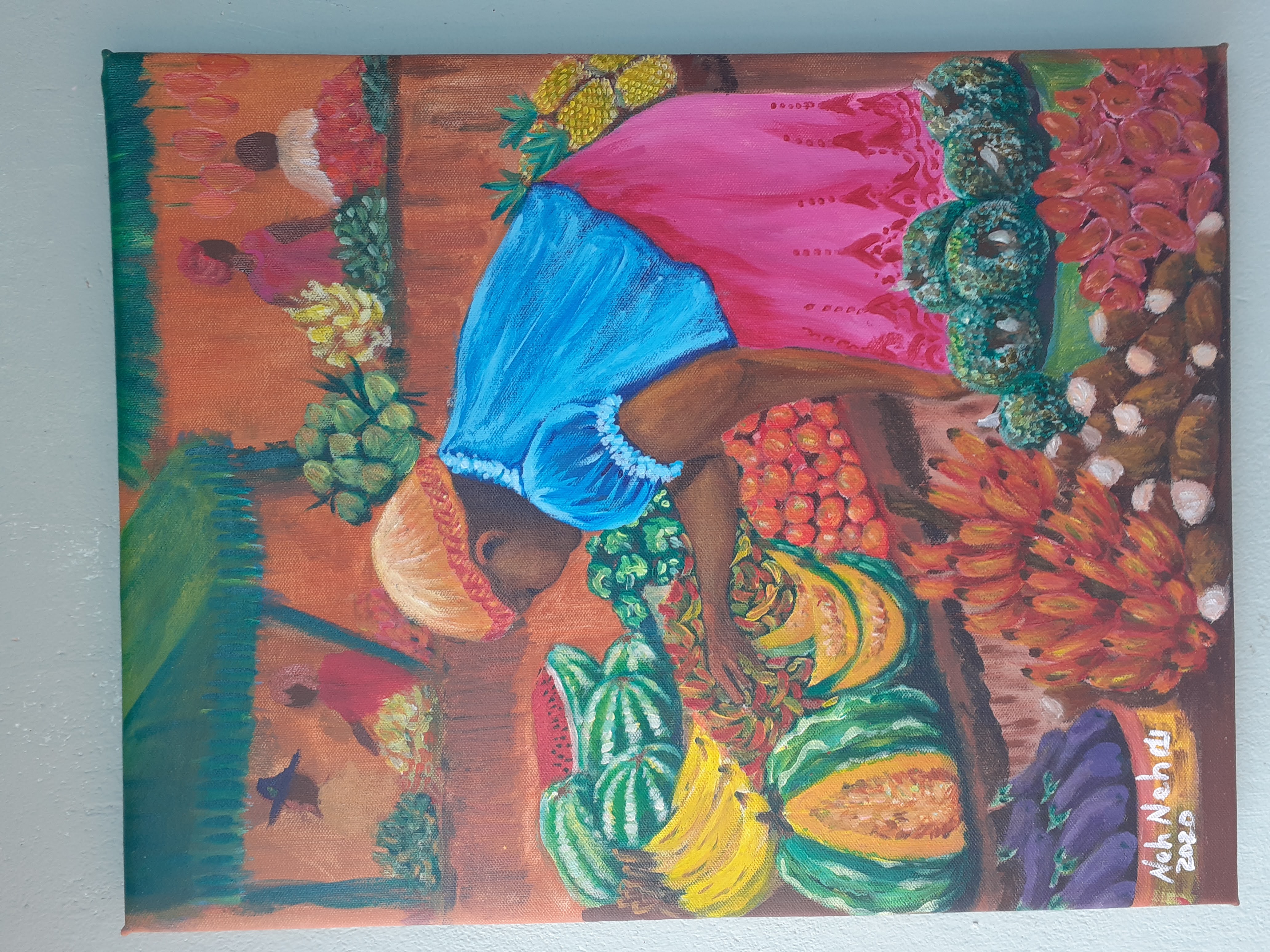 Caribbean Market Woman — Neh Neh 2020