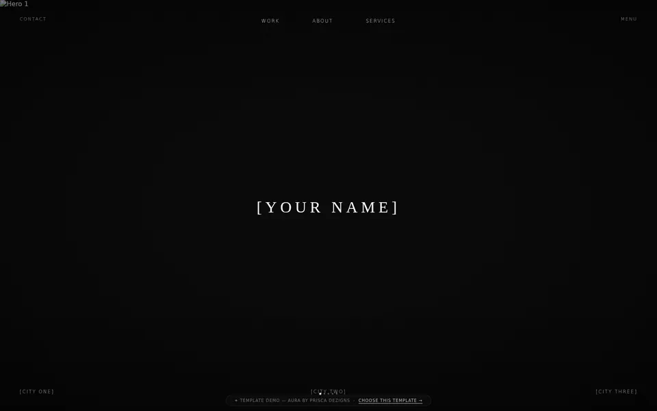 Aura template preview