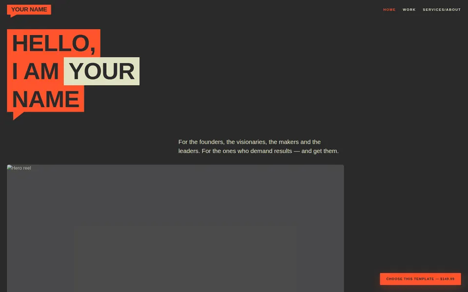 Consult template preview