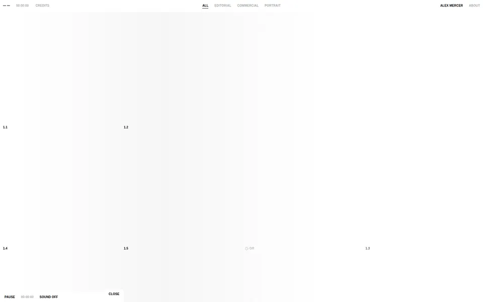 Scatter template preview